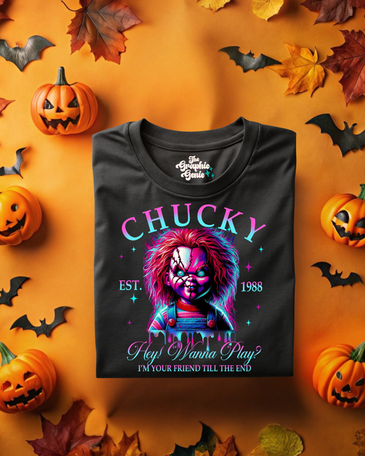 Neon Chucky Tee