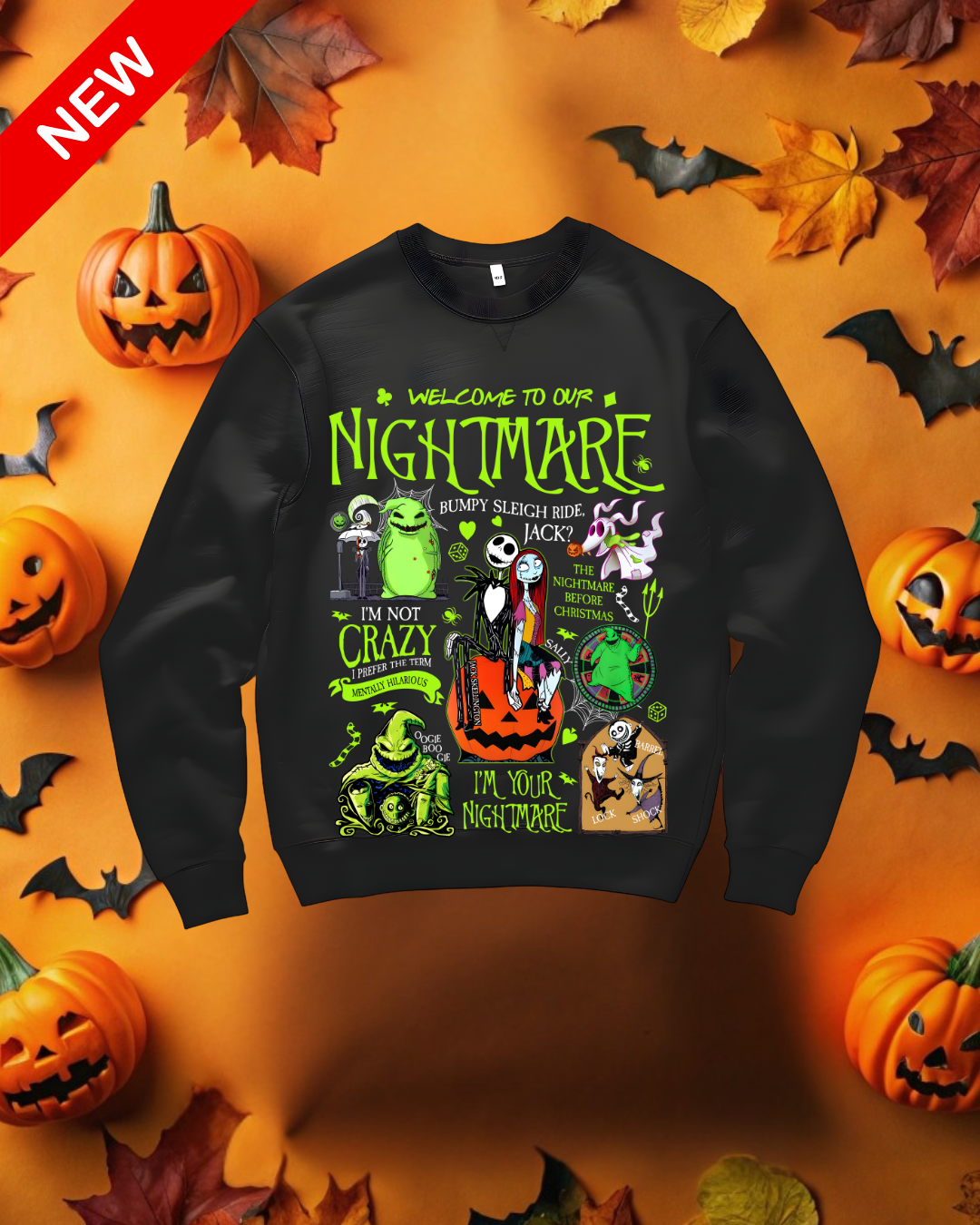 Nightmare B4 Xmas Crewneck