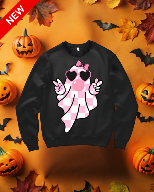 Pink Bubblegum Ghost