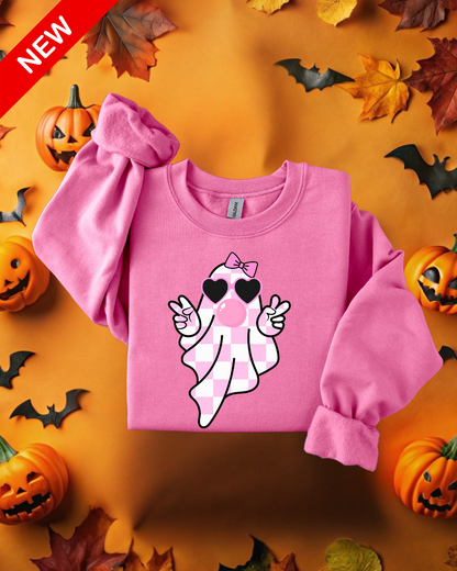 Pink Bubblegum Ghost