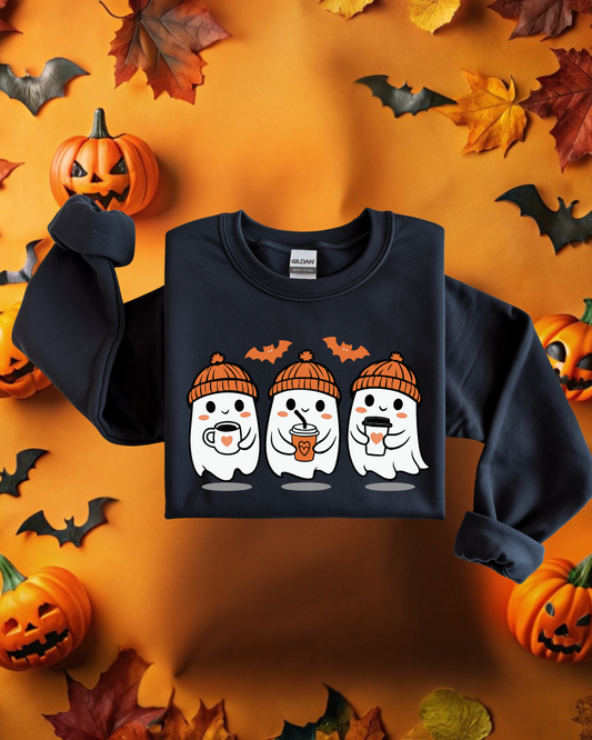 Halloween Ghost Crewneck
